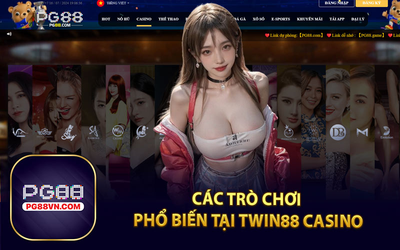 Các Trò Chơi Phổ Biến Tại Twin88 Casino